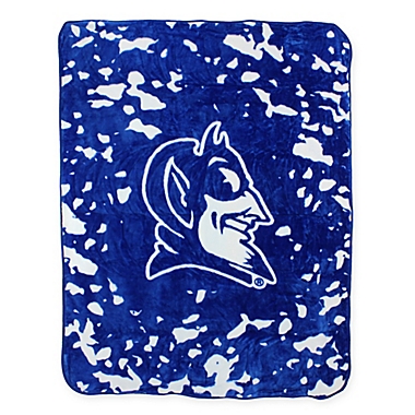 Duke University Oversized Soft Raschel Throw Blanket. View a larger version of this product image.