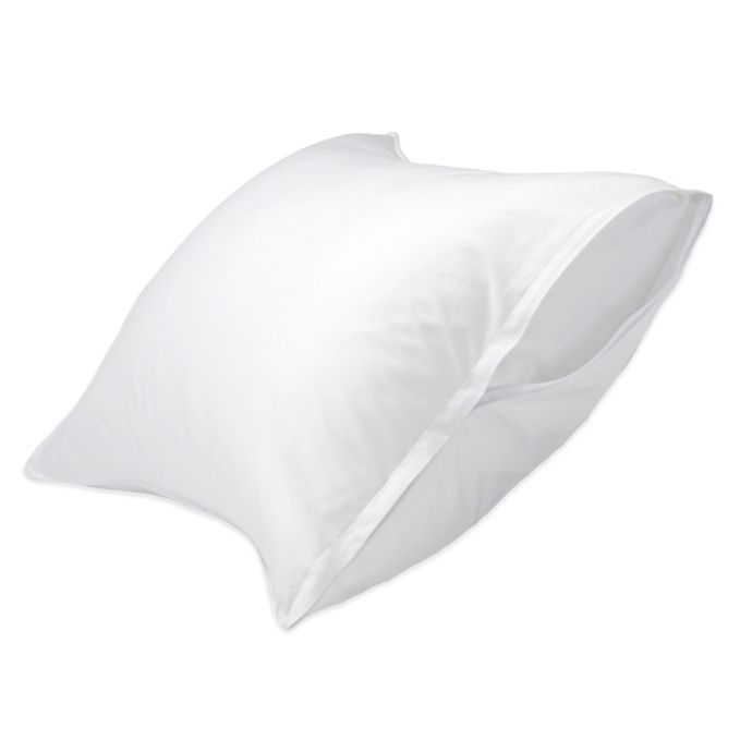 Healthy Nights Satin With Aloe Pillow Protector Bed Bath And