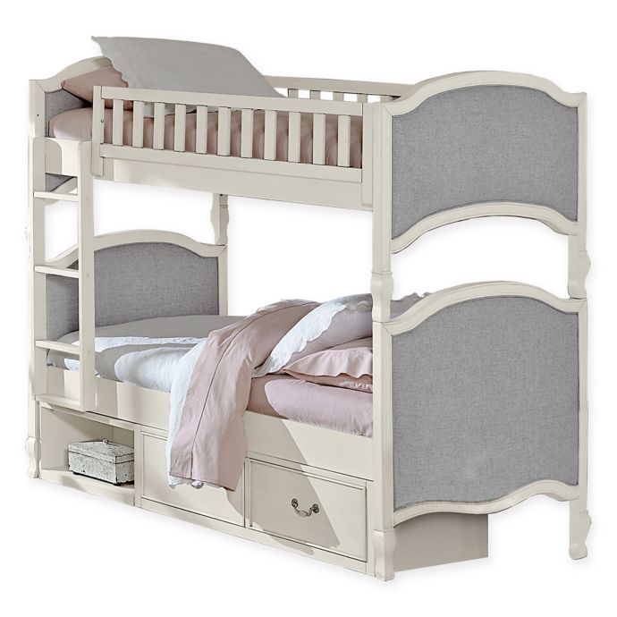 Hillsdale Kensington Victoria TwinOverTwin Bunk Bed with Storage in