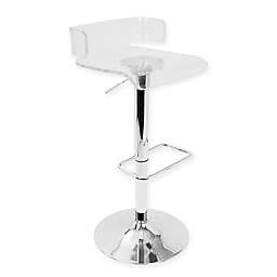 LumiSource® Pride Bar Stool in Clear