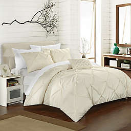 Chic Home Salvatore King Duvet Cover Set in Beige