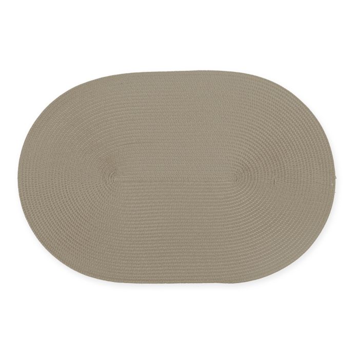 Ziczac Oval Placemat (Set of 4) Bed Bath & Beyond