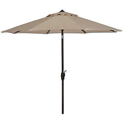 Safavieh UV Resistant Ortega 9-Foot Auto Tilt Crank Umbrella