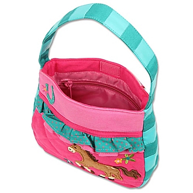 Stephen Joseph&reg; Girl Horse Quilted Purse. View a larger version of this product image.