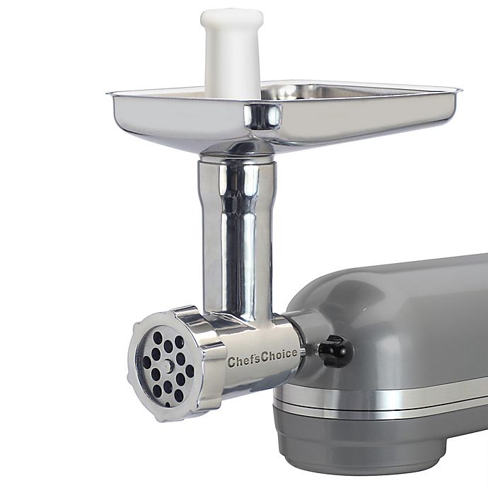 Chef's Choice® Stainless Steel Meat Grinder Attachment for KitchenAid Stainless Steel Meat Grinder Attachment