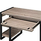 Alternate image 4 for Forest Gate Storage Desk in Driftwood/Black