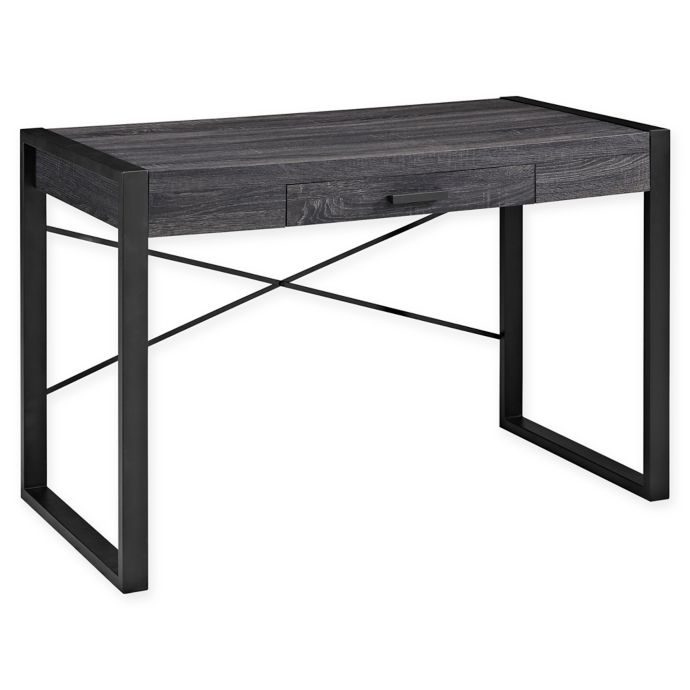 Forest Gate Angelo Home 48 Inch Computer Desk In Charcoal Bed