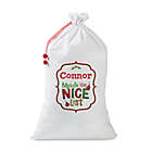 Alternate image 0 for &quot;Nice List&quot; Santa Sack in Red