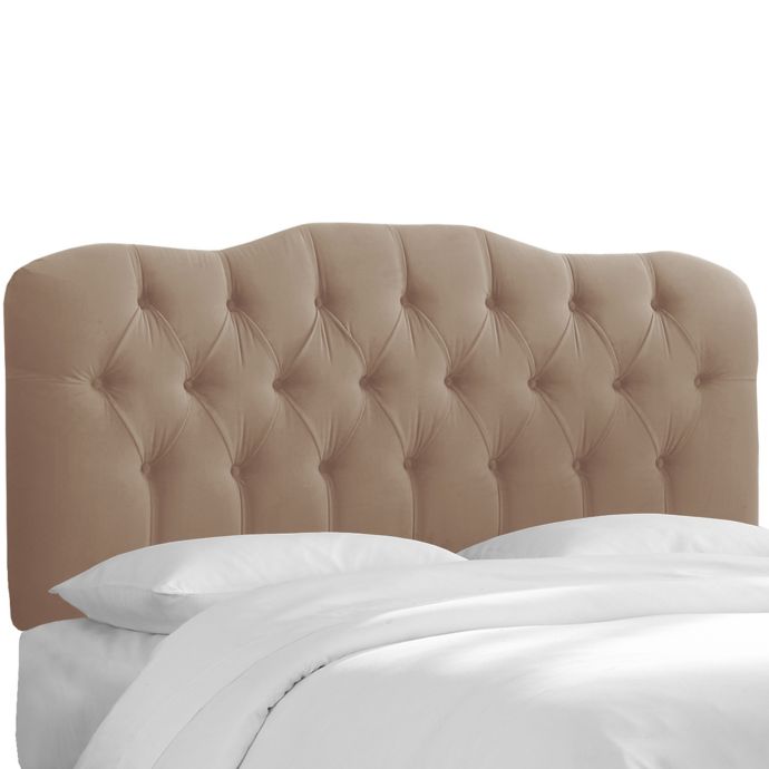 Skyline Furniture Cranford Velvet Headboard Bed Bath & Beyond