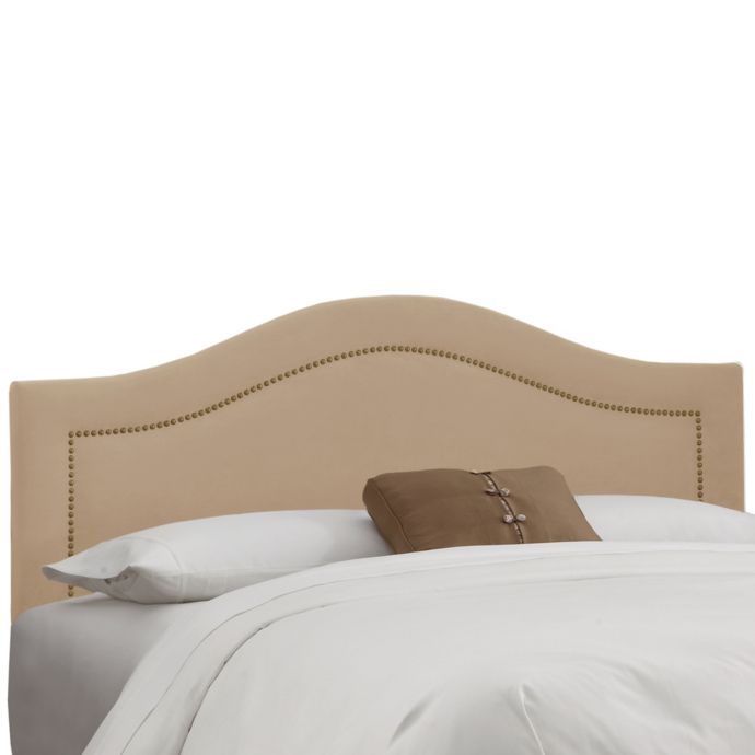 Skyline Furniture Dumont Nail Button Headboard Bed Bath