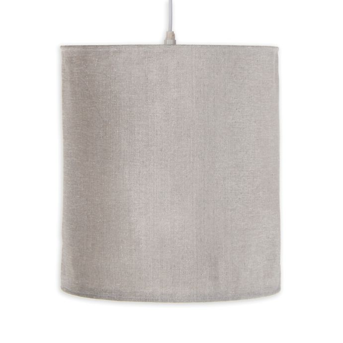 Glenna Jean Twiggy Hanging Drum Shade Kit in Grey Bed Bath & Beyond