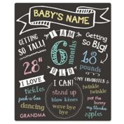 Pearhead Baby's Monthly Chalkboard
