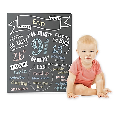 Pearhead Baby&#39;s Monthly Chalkboard. View a larger version of this product image.