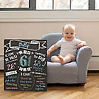Alternate image 4 for Pearhead Baby&#39;s Monthly Chalkboard