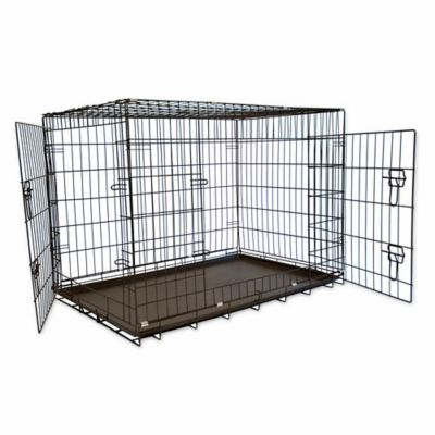 double door pet crate