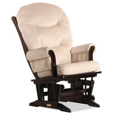 dutailier sleigh glider and ottoman set