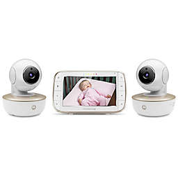 Motorola® MBP855CONNECT-2 5-Inch HD Video Baby Monitor with WiFi and Two Cameras