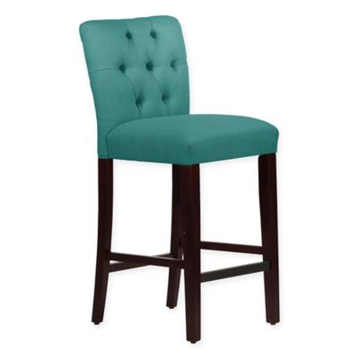 Teal Counter Stools With Backs, Teal Leather Bar Stools With Backs