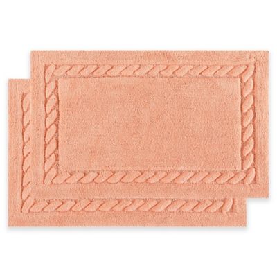 plush bathroom mats