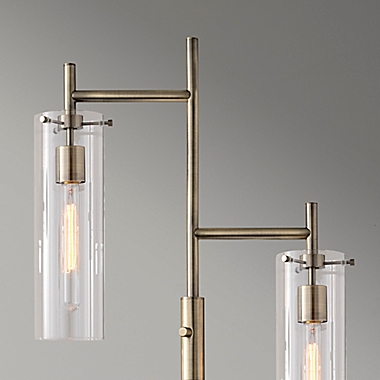 Adesso&reg; Dalton Floor Lamp in Antique Brass. View a larger version of this product image.