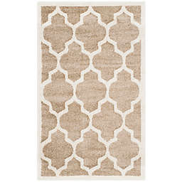Safavieh Amherst 3-Foot x 5-Foot Whirl Area Rug in Wheat