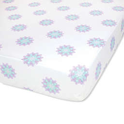 Wendy Bellissimo™ Anya Medallion Fitted Crib Sheet