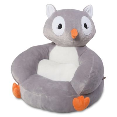 owl plush chair