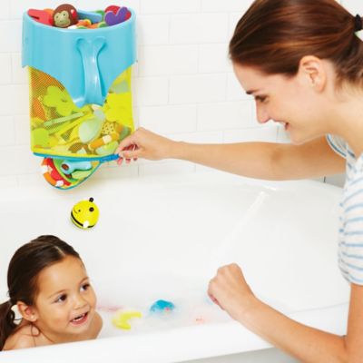 skip hop corner bath toy organizer