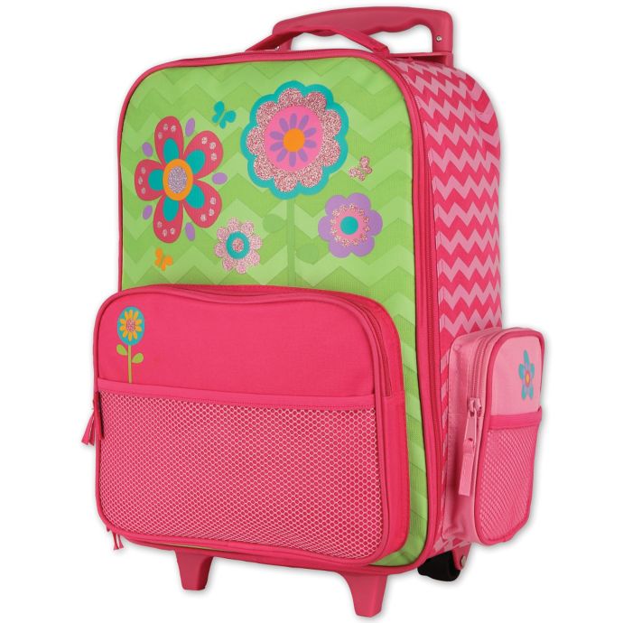 Stephen Joseph® Flower Rolling Luggage in Pink Bed Bath & Beyond