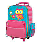 Alternate image 0 for Stephen Joseph&reg; Owl Rolling Luggage in Pink