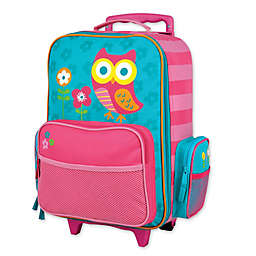 Stephen Joseph® Owl Rolling Luggage in Pink