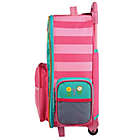 Alternate image 2 for Stephen Joseph&reg; Owl Rolling Luggage in Pink