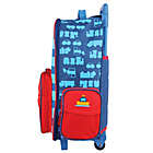 Alternate image 2 for Stephen Joseph&reg; Airplane Rolling Luggage in Blue