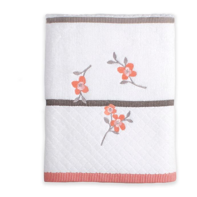 Saturday Knight Coral Garden Bath Towel Collection | Bed Bath and