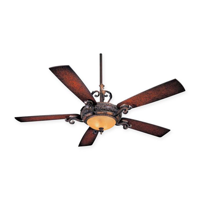 Minka-Aire® Napoli™ 56-Inch Ceiling Fan with Sterling ...