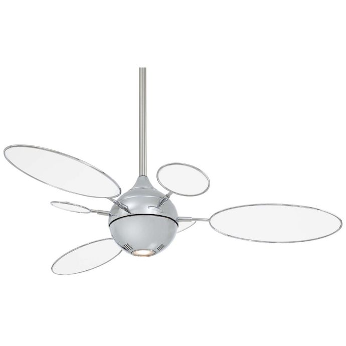 Minka Aire Cirque 54 Inch Ceiling Fan With Polished Nickel