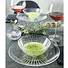 Alternate image 3 for Lorren Home Trends Sunbeam 10-Inch Crystal Dinner Plates (Set of 4)