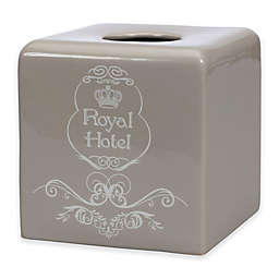 Royal Hotel Boutique Tissue Box Cover in Taupe