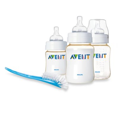 avent feeding bottle set