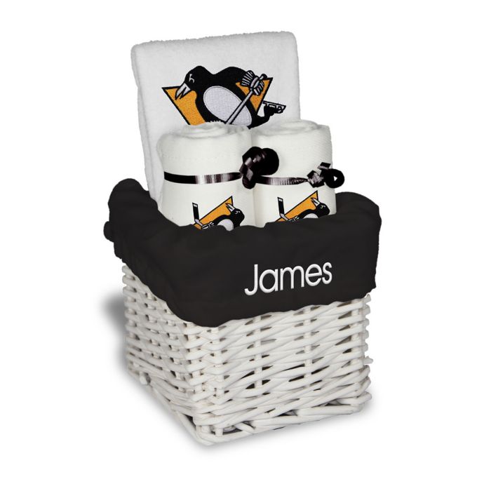 Designs by Chad and Jake NHL Personalized Pittsburgh Penguins Gift