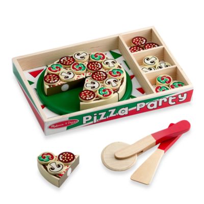 melissa and doug wooden pizza