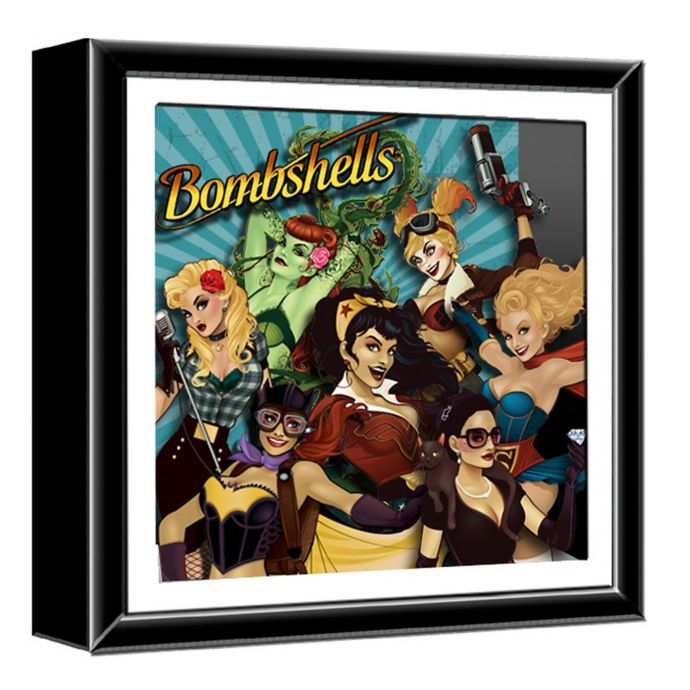dc bombshells deluxe collector box
