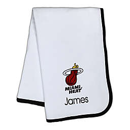 Designs by Chad and Jake NBA Miami Heat Personalized Baby Blanket