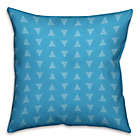 Alternate image 1 for Birth Announcement Pillow in Blue