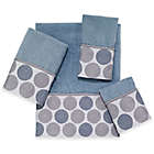 Alternate image 0 for Avanti Dotted Circle Fingertip Towel in Mineral