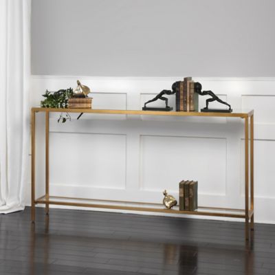Uttermost Hayley Console Table in Gold
