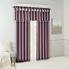 Alternate image 6 for Madison Park Emilia 108-Inch Twist Tab Top Window Curtain Panel in Purple (Single)