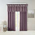 Alternate image 7 for Madison Park Emilia 108-Inch Twist Tab Top Window Curtain Panel in Purple (Single)