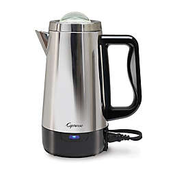 Capresso® 8-Cup Percolator in Polished Stainless Steel