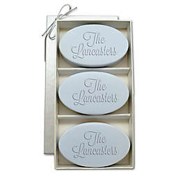 Carved Solutions Signature Spa Trio Oval Soap Bars (Set of 3)